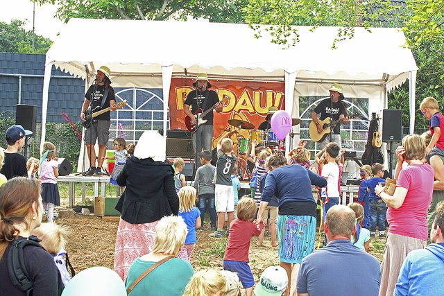 Die Band "Radau" sorgte für Stimmung