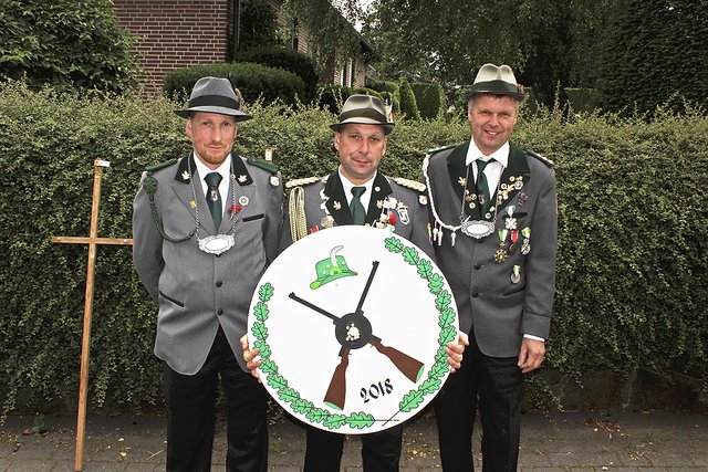 Freuen sich auf ein tolles Jahr (v. li.): Cord Mädge, Frank Mädge und Christian Fedders