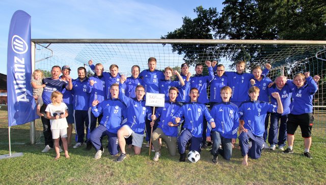 Der gastgebende TSV Heidenau wurde beim Turnier Dritter