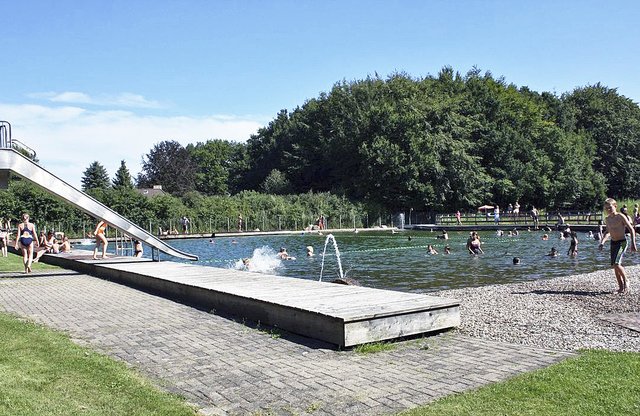 In diesem Jahr kam schon 5.000 Besucher zum Schwimmen und Plantschen in das Naturbad
