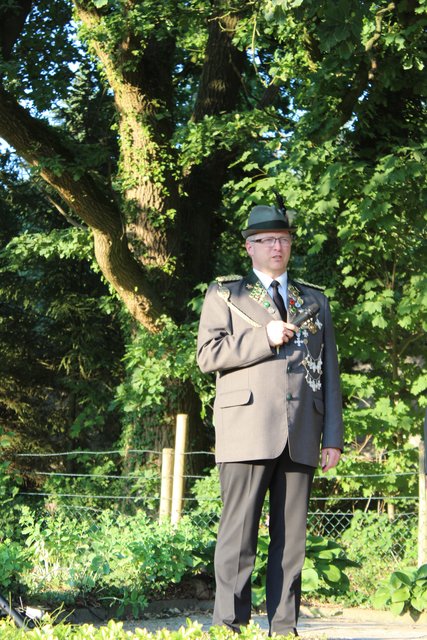 Der Vorsitzende Thomas Meyer führte die Proklamation durch