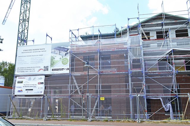 Das Jesteburger Gesundheitszentrum an der Hauptstraße 47 wird Ende des Jahres fertiggestellt