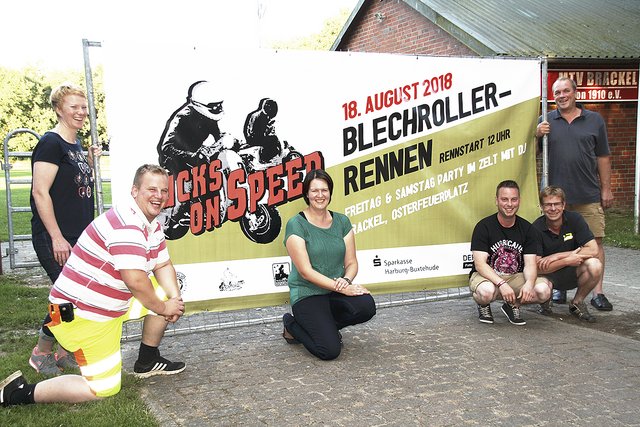 Das Organisatoren-Team hofft auf viele Zuschauer während des Rennen und bei den beiden Party am Freitag und Samstag | Foto: Wiegel