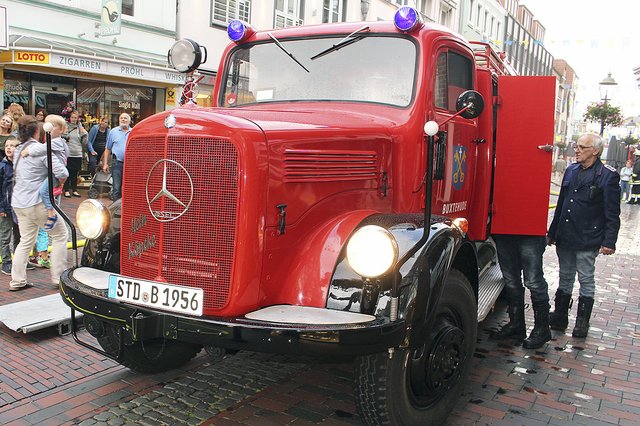 Der Oldie von 1956 war zum ersten Mal seit 19 Jahren wieder im "Einsatz"