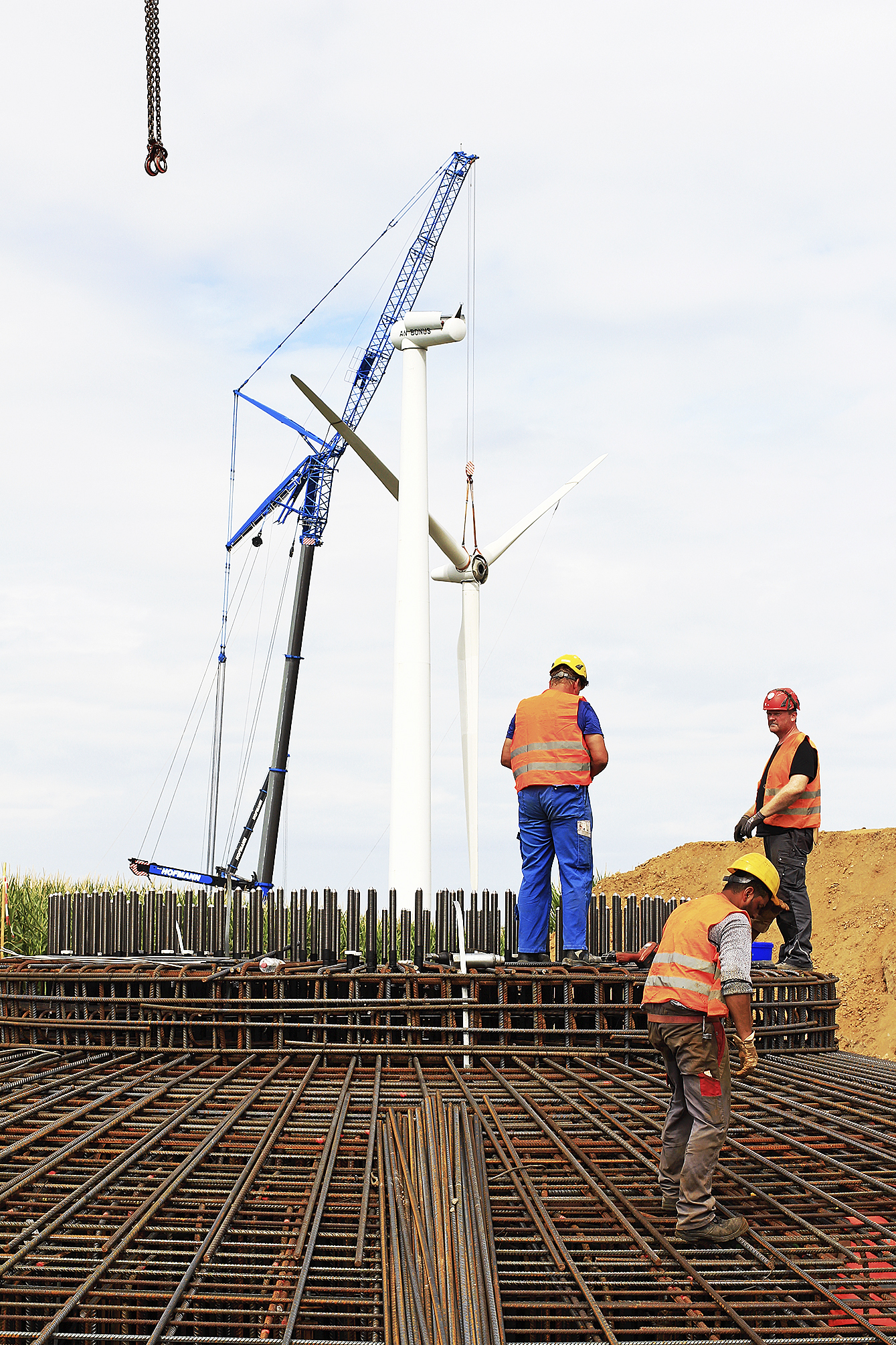 Die Windenergieanlagen in Wennerstorf wurden jetzt abgebaut Foto: ABO-Wind