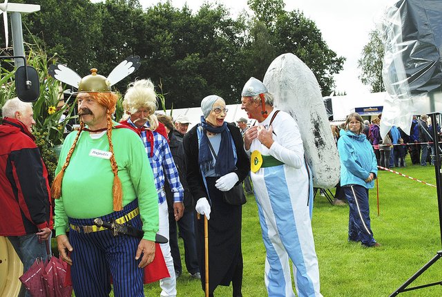 Beim letzten großen Umzug vor drei Jahren waren auch Asterix und Obelix dabei