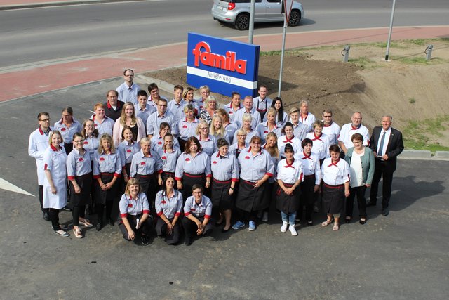Das Famila-Team aus Stade