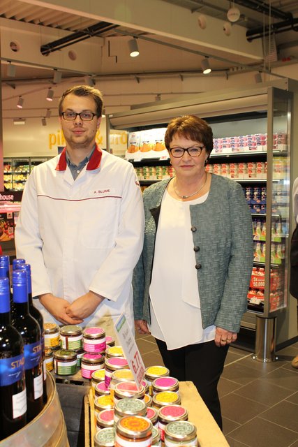 Hausleiterin Irene Pichol und ihr Stellvertreter Andreas Blume
