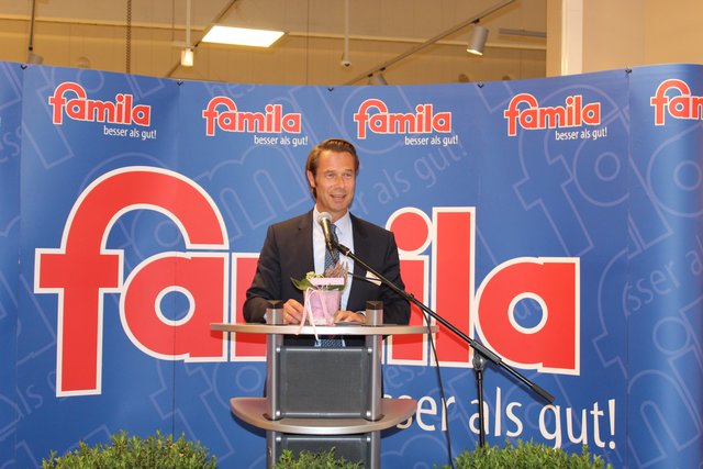 Famila-Geschäftsführer Christian Lahrtz