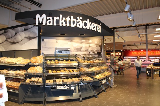 Die eigene Martkbäckerei