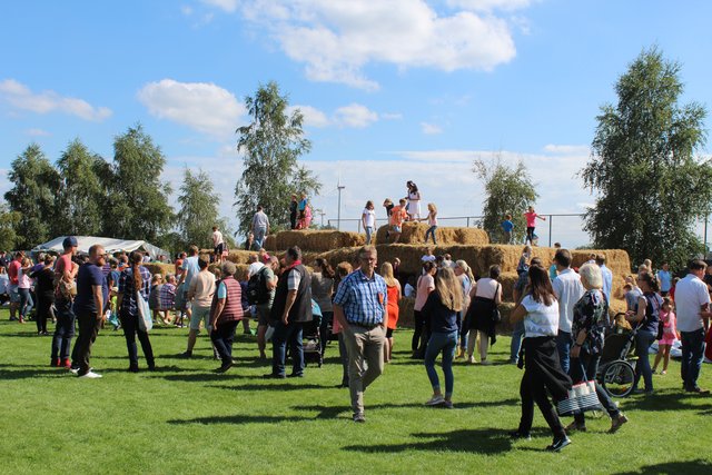 Auch auf dem Festplatz war viel los