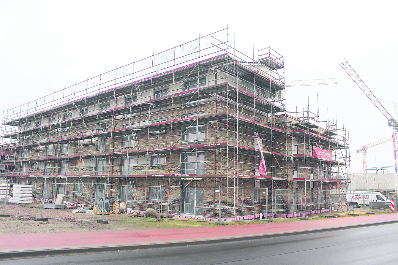 Der Bau von Mehrfamilienhäusern gehört zu den Handlungsempfehlungen des Konzeptes Foto: Archiv