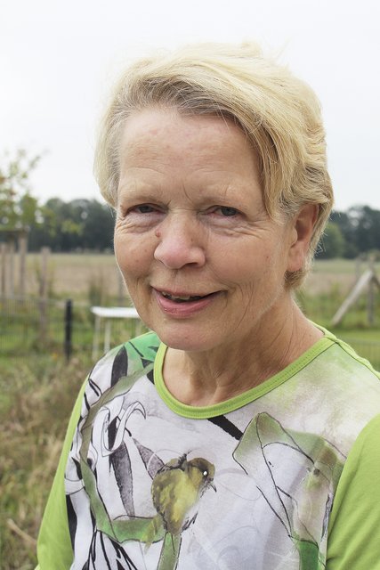 Wartet auf die Fertigstellung der Arbeiten: Karin Fischer