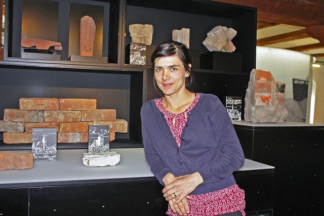 Paula Arslan im Schwedenspeicher-Museum