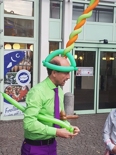 Quietschvergnügt ging es beim Stadtfest zu | Foto: os