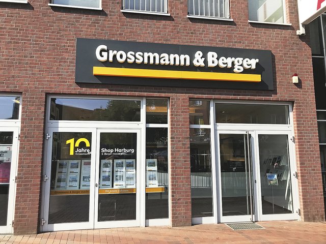 Der Grossmann & Berger-Shop in Harburg
