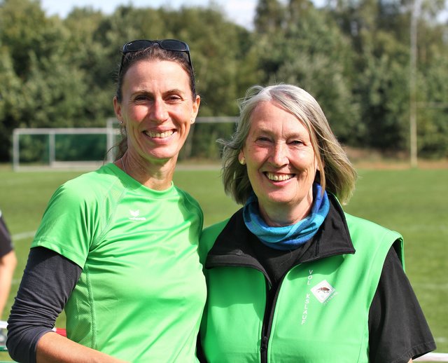 Orga-Duo (v.l.): Hannah Kubica und Christa Lührs