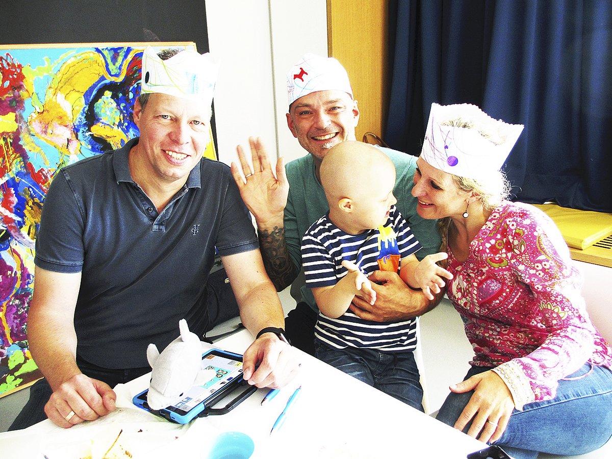 Selbstloses Engagement – Originalfoto zum Pressebericht