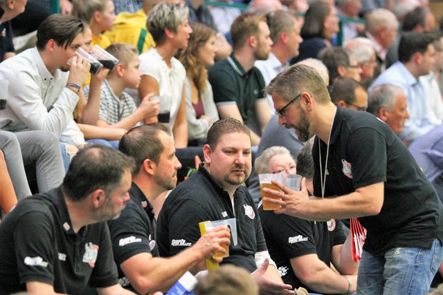 Die Luchse-Fans hatten trotz der Niederlage Grund zum Feiern