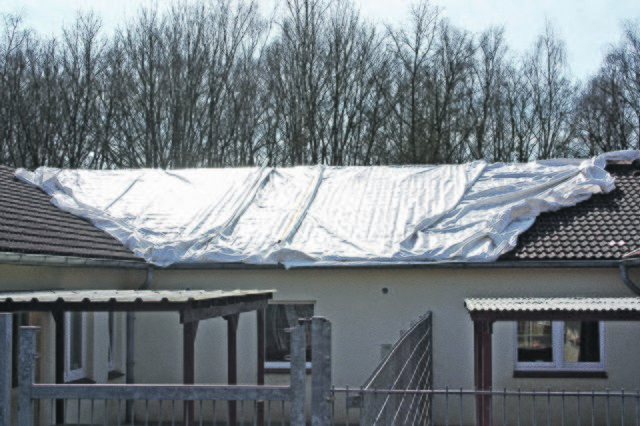 Eine der großen Investitionen: Auch das Dach des Tierheims ließ Rolf Schekerka neu decken