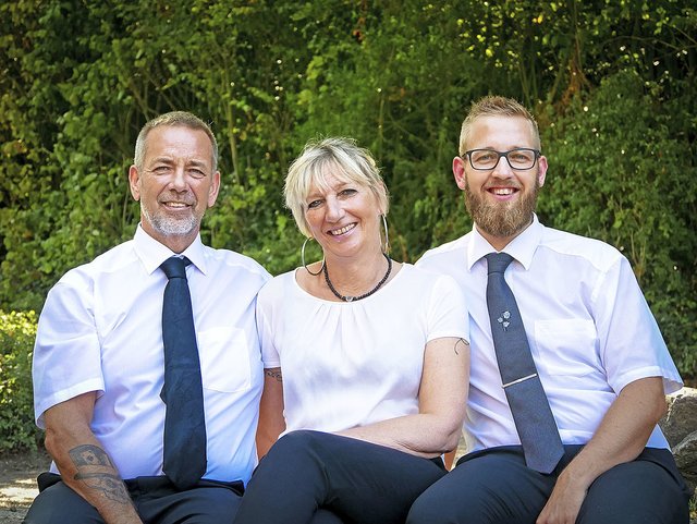 Norbert, Heike und Oliver Dreist | Foto: Bestattungen Tibcke