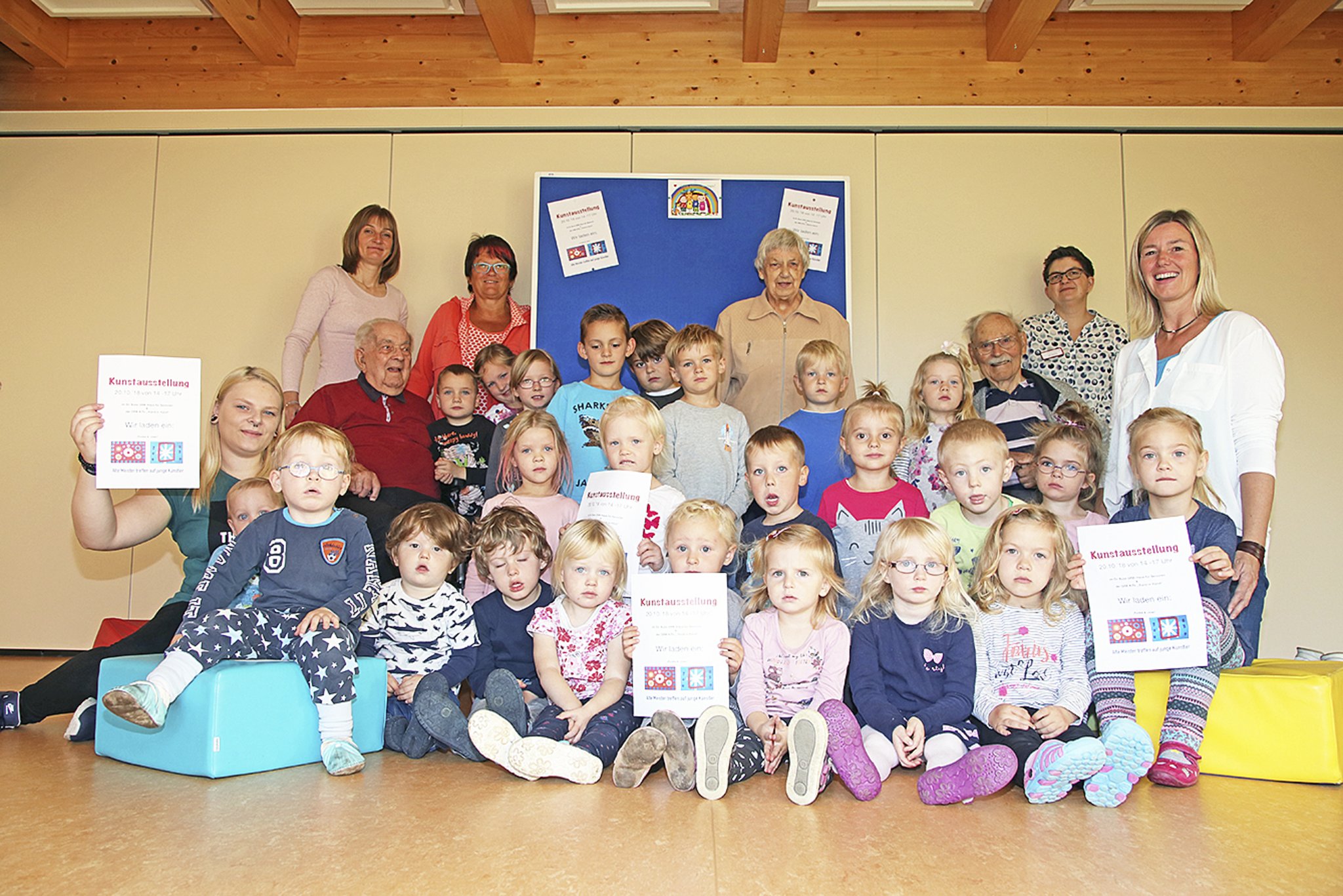 Kunstschau in der Kita - Harsefeld