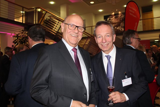 Hans Dittmer und Heinz Lüers (re.)