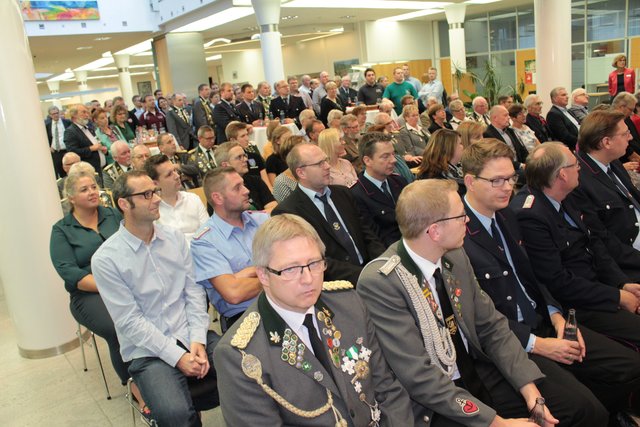 Volles Haus in der Sparkasse