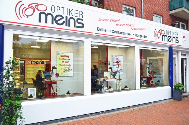Das Fachgeschäft "Optiker Meins" ist an den neuen Standort "Breite Straße 20a" umgezogen. Dort findet der Kunde jetzt auch ein Hörakustik-Studio
