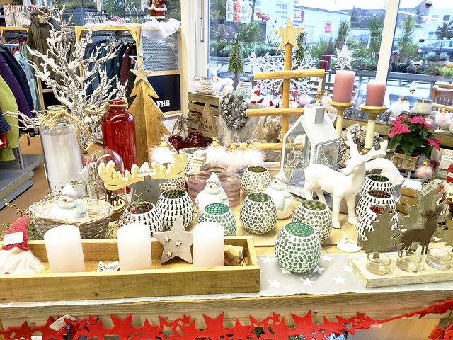 Schöne Adventsdekorationen sind ab sofort erhältlich
