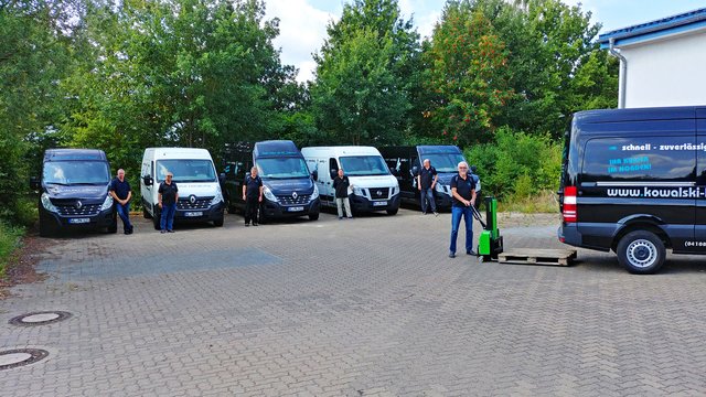 Der Kurier- und Transportservice Kowalski verfügt über einen eigenen Fahrzeugpark | Foto: Kowalski