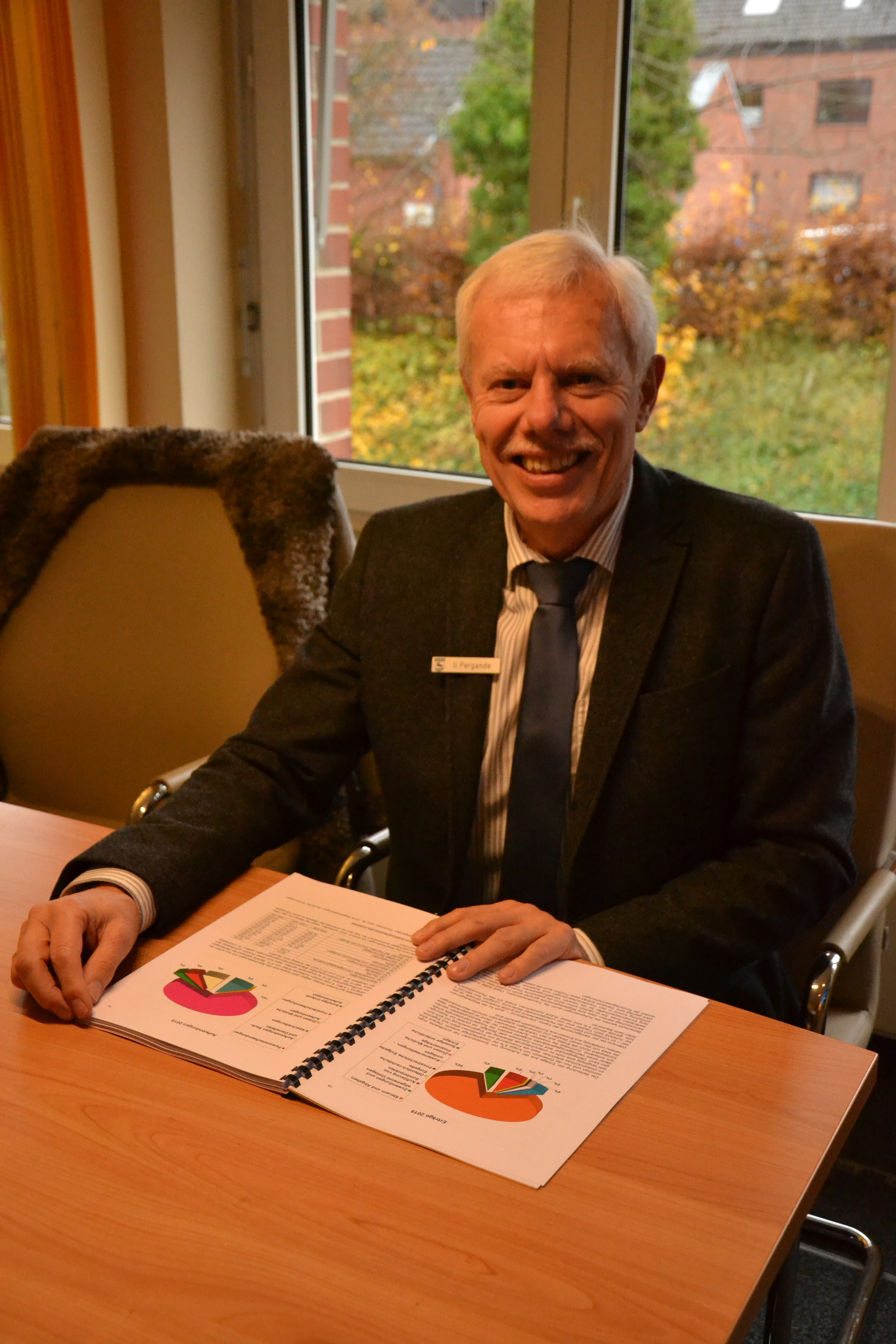 Kämmerer Ulrich Pergande mit dem Haushalt 2019