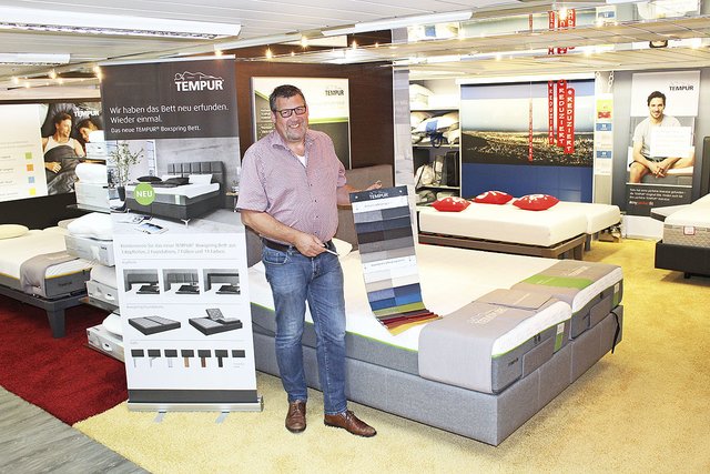 Klaus Mügge von Raumausstattung Kullack | Foto: wd