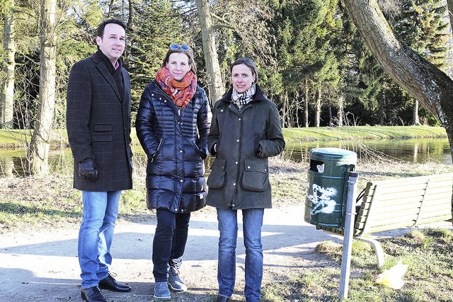 Hatten den Antrag seinerzeit eingebracht (v. li.): die Christdemokraten André Bock, Sonja Bausch und Dr. Cornell Babendererde