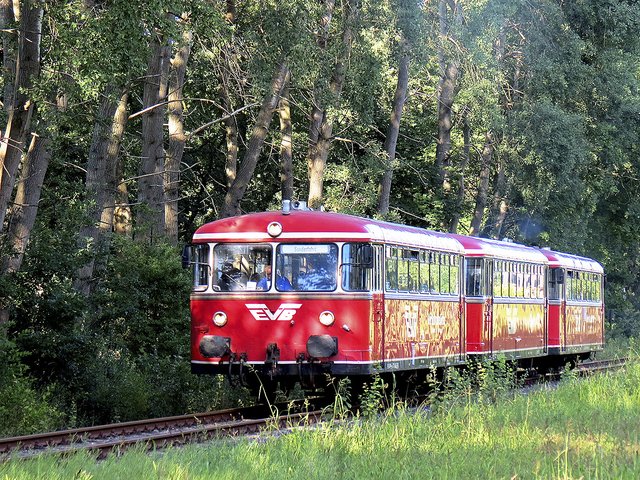 Der Moorexpress wird derzeit ausschließlich touristisch genutzt | Foto: EVB/Torsten Klose