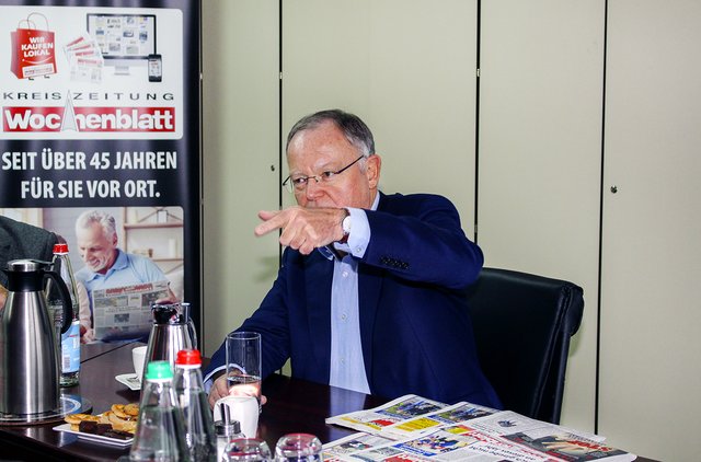Stephan Weil im WOCHENBLATT-Gespräch | Foto: V. Meitsch