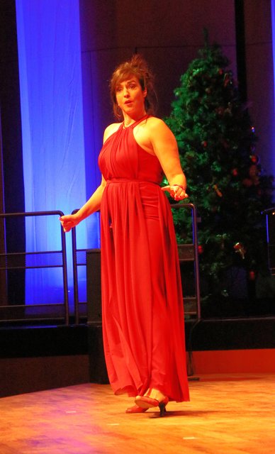 Brillierte mit Ihrer Mischung aus Oper und Comedy: Sopranistin Franziska Dannheim