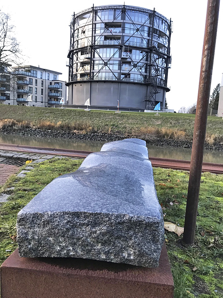 Das letzte Seezeichen in Form einer Welle