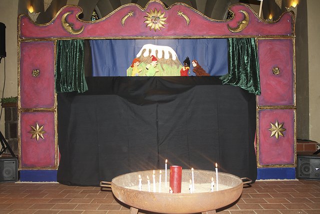 Die Kreuzkirche war Schauplatz des 
Theaterstücks "Kasper in Afrika"