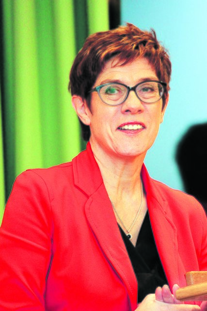 Hielt eine leidenschaftliche Rede in Hanstedt: Annegret Kramp-Karrenbauer