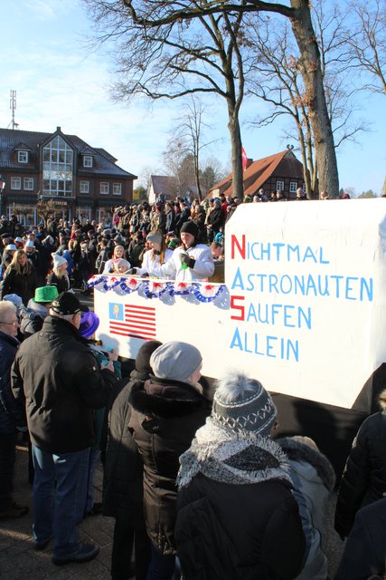 Auch die "NASA" schickte eine spezielle Delegation nach Hanstedt