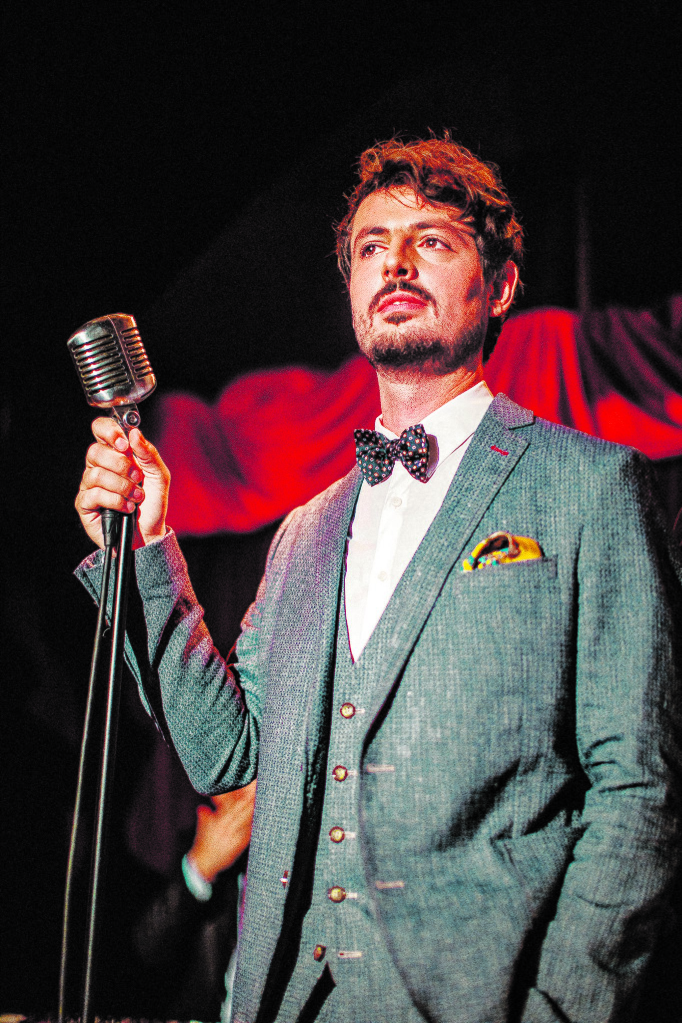 Sänger Daniel Caccia aus Hittfeld nahm mit Bigband von Roger Cicero