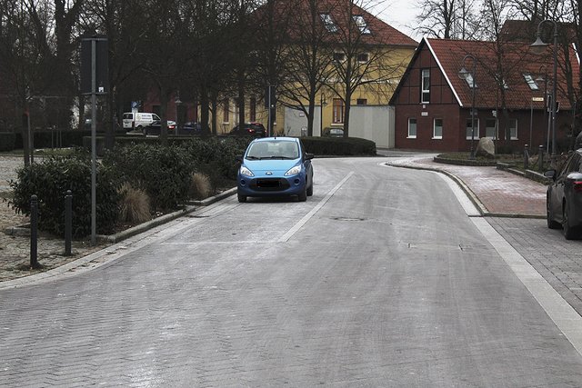 Um diesen Parkstreifen in dem verkehrsberuhigten Bereich direkt vor dem Rathaus geht es Fotos: thl