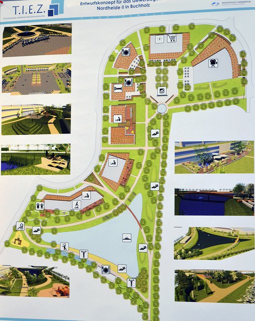 Beim "T.I.E.T.Z."-Vorschlag wurde das vergrößerte Regenrückhaltebecken für Sportbootfahren mit genutzt