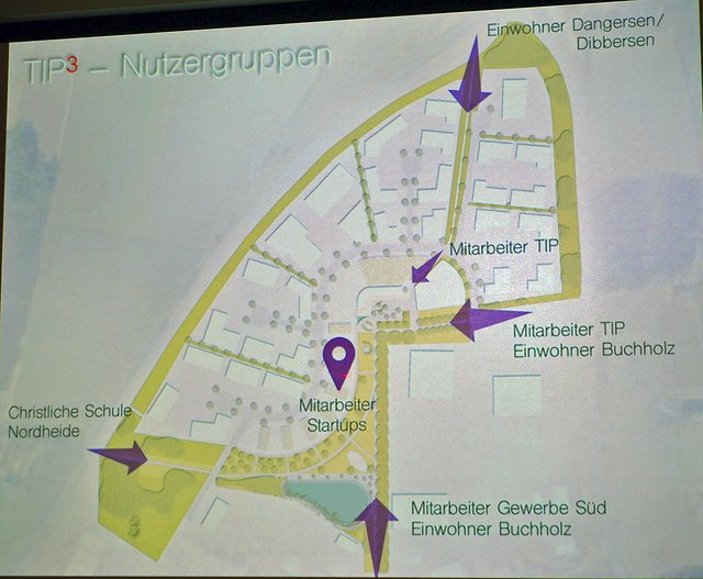 Der "TIP³"-Vorschlag beinhaltet auch ein Amphitheater für Austausch und Veranstaltungen