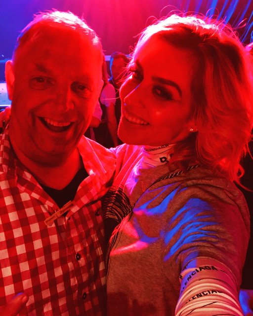 Jürgen Brosda mit Verena Kerth