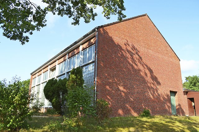 In die Jahre gekommen: die Sporthalle an der Grundschule in Handeloh