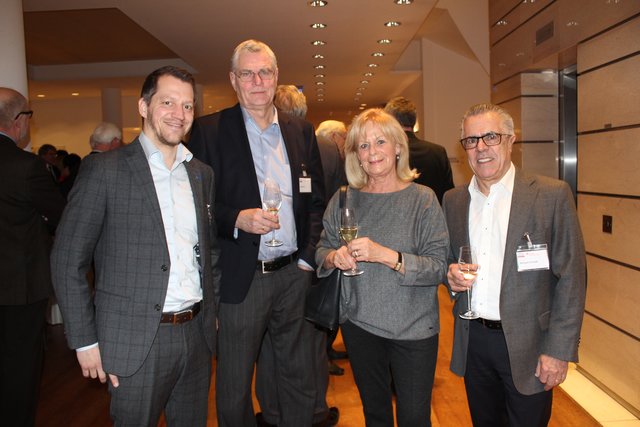 Stefan Eickelmann, Peter Prior, Jutta und Michael Schmidt vom BSV