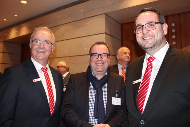 Wolfgang Wiegel, Jan-Peter Frenzel und Marc Volmer
