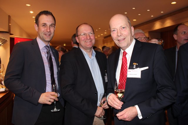 Sebastian Erhorn, Rolf Klahn und Dr. Martin Lockert